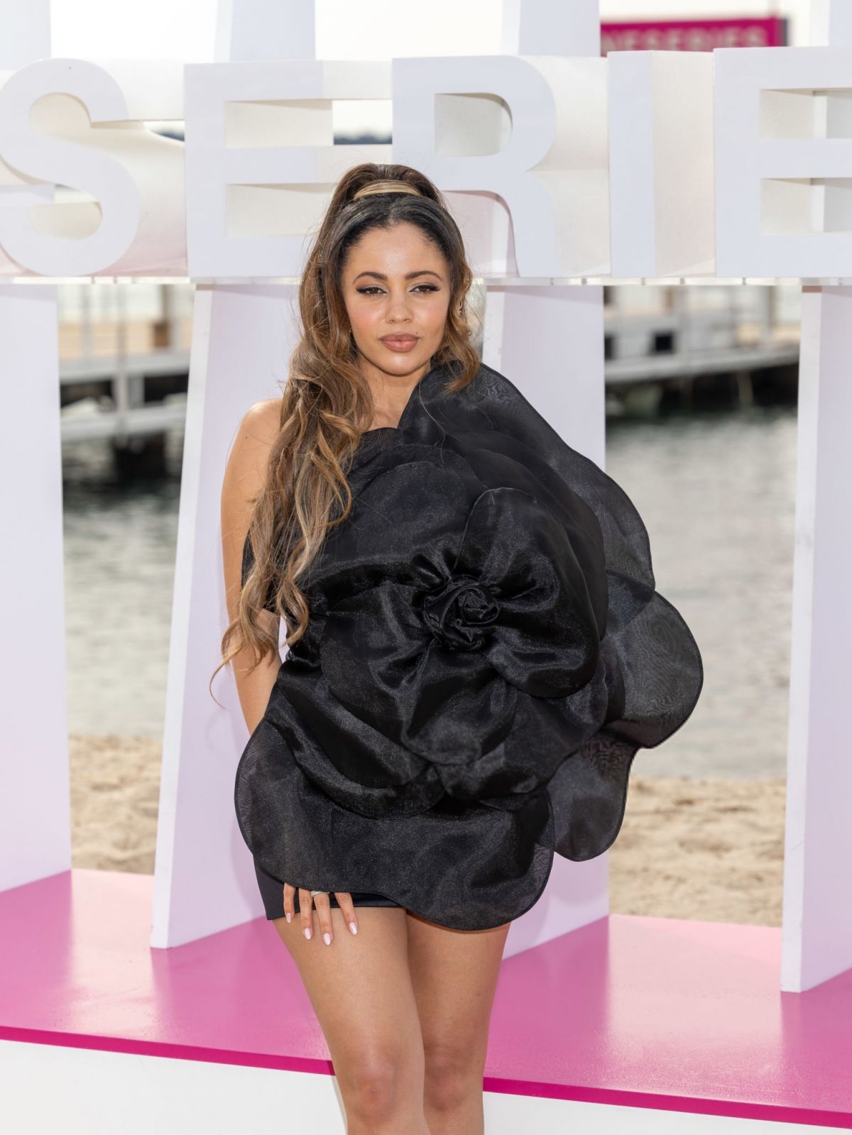 Vanessa Morgan at Wild Cards Photocall at Canneseries Festival in Cannes