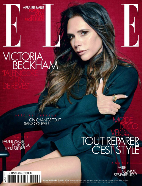 Victoria Beckham in Elle Magazine France April 2024