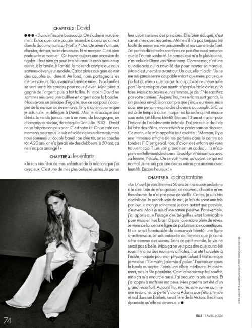 Victoria Beckham in Elle Magazine France April 2024 3