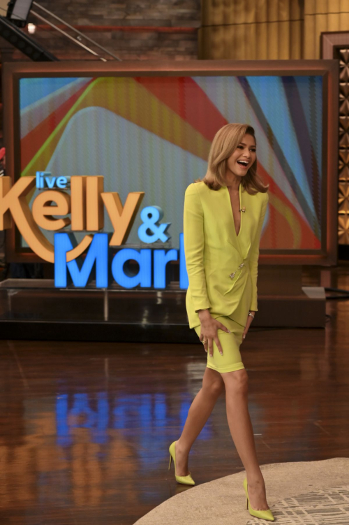 Zendaya at Live with Kelly and Mark in New York 3