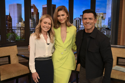 Zendaya at Live with Kelly and Mark in New York 3