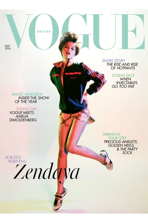 Zendaya Graces British Vogue May 2024