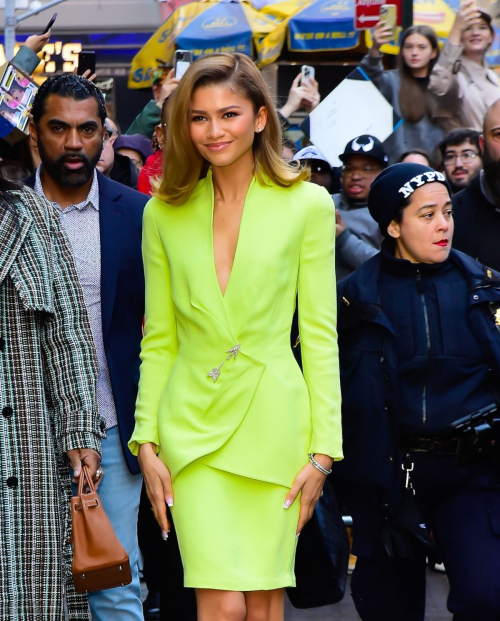 Zendaya Leaves Good Morning America in New York 6