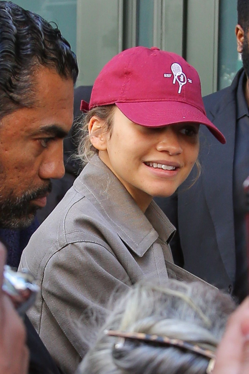 Zendaya Out for Challengers Press Tour in New York 4