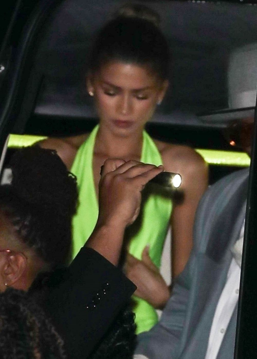 Zendaya Spotted at Challengers Premiere Afterparty in Beverly Hills 1