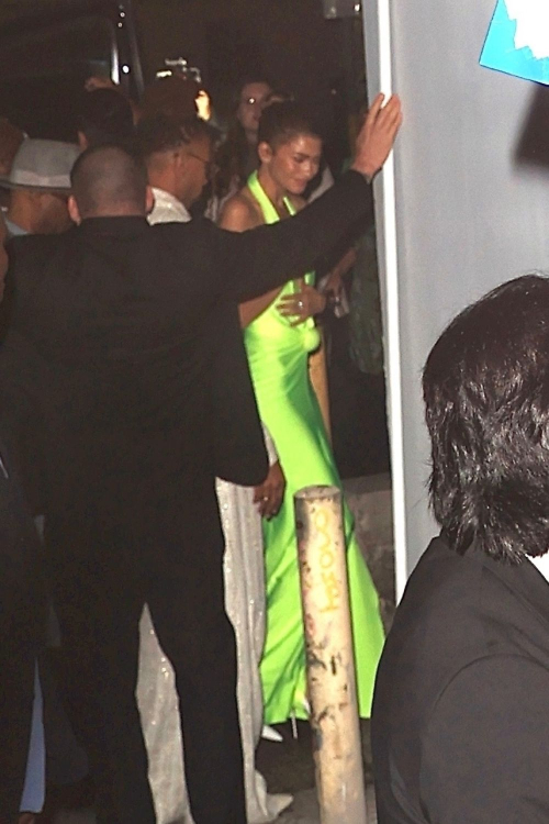 Zendaya Spotted at Challengers Premiere Afterparty in Beverly Hills 6