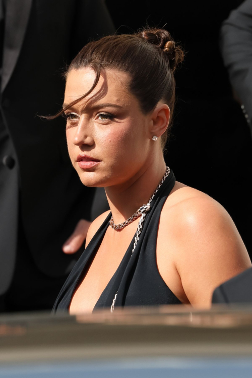 Adele Exarchopoulos Leaves Hotel Martinez in Cannes