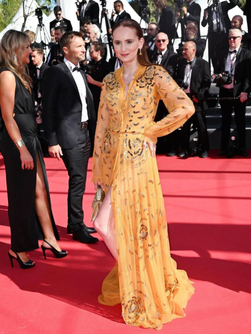 Agatha Maksimova at Kinds of Kindness Premiere at 77th Cannes Film Festival 4