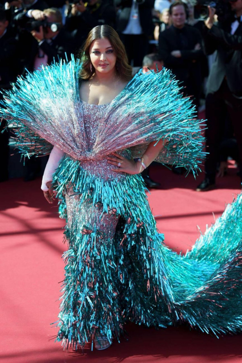 Aishwarya Rai at Kinds of Kindness Premiere at 77th Cannes Film Festival