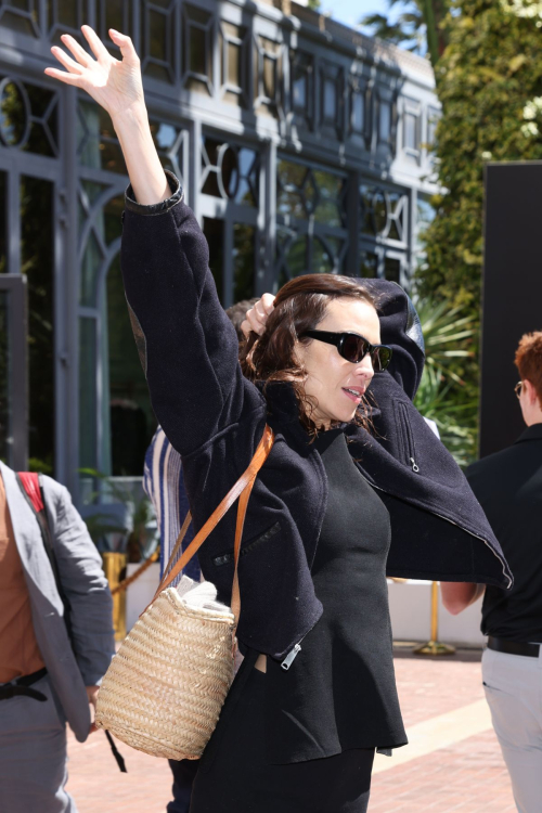 Alexa Chung Arrives at Hotel Majestic at 77th Cannes Film Festival 4