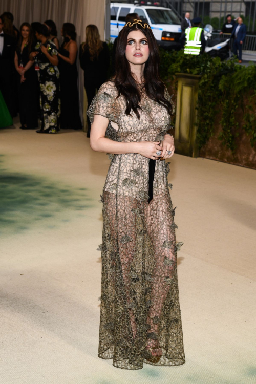 Alexandra Daddario at Met Gala 2024 in New York 5