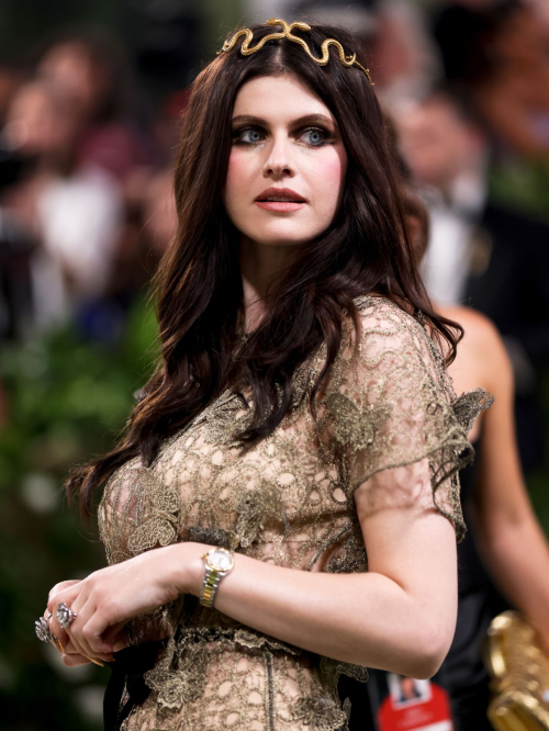 Alexandra Daddario at Met Gala 2024 in New York 6