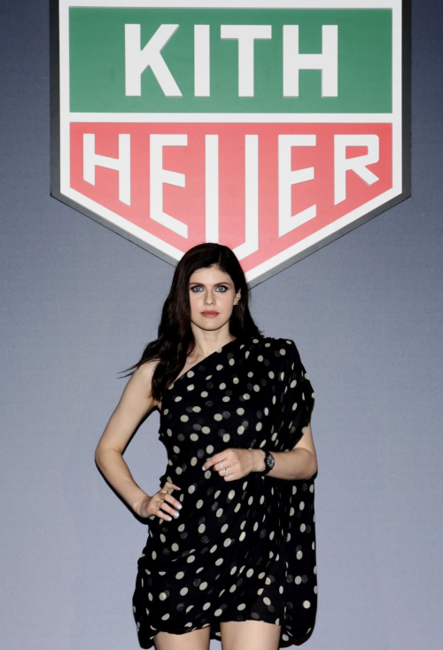 Alexandra Daddario at TAG Heuer Formula 1 Kith Launch in Miami