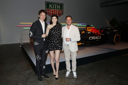 Alexandra Daddario at TAG Heuer Formula 1 Kith Launch in Miami 1