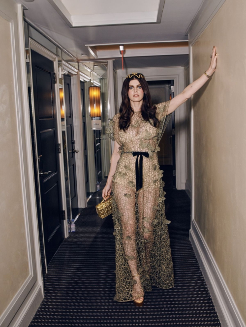 Alexandra Daddario for Harper’s Bazaar Met Gala Photo Diary May 2024 6