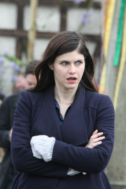 Alexandra Daddario on the Set of Mayfair Witches Season 2 in Ireland 2