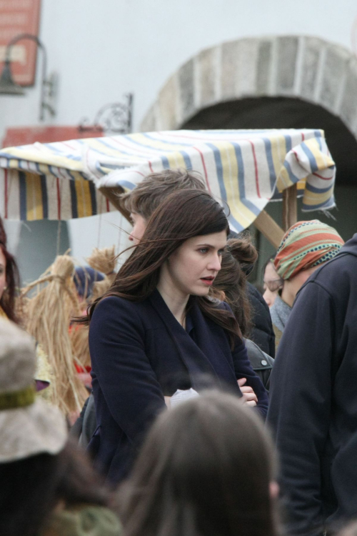 Alexandra Daddario on the Set of Mayfair Witches Season 2 in Ireland 3