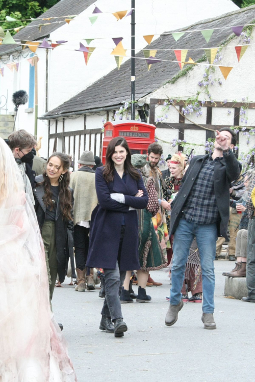 Alexandra Daddario on the Set of Mayfair Witches Season 2 in Ireland 4