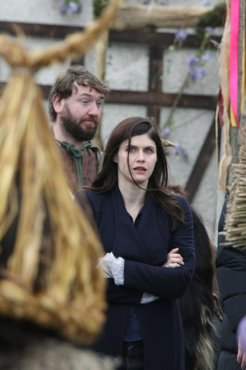 Alexandra Daddario on the Set of Mayfair Witches Season 2 in Ireland 5