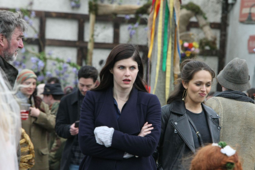 Alexandra Daddario on the Set of Mayfair Witches Season 2 in Ireland 6