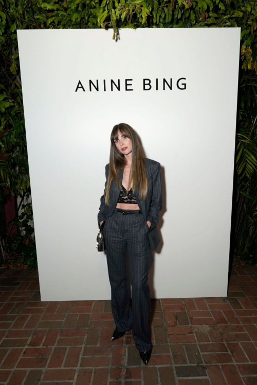 Alison Brie at ANINE BING Sounds the Spirit of LA Event in Los Angeles 2