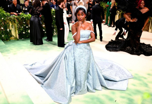 Amanda Gorman at Met Gala Celebrating Sleeping Beauties in New York 2