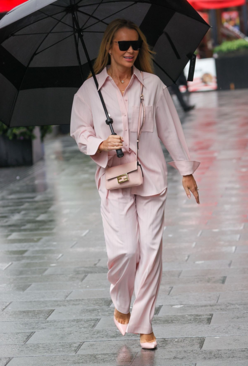 Amanda Holden Leaves Heart Radio in London