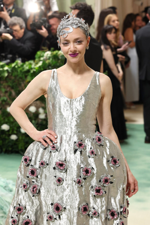 Amanda Seyfried at Met Gala Sleeping Beauties Celebration in New York 6