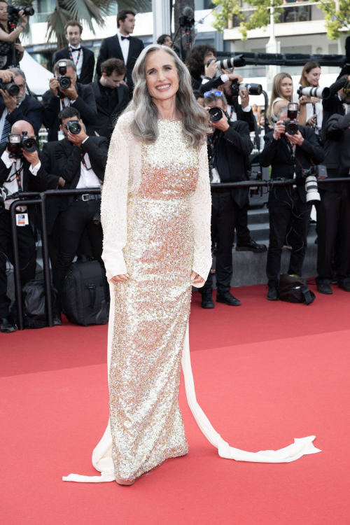 Andie MacDowell at The Most Precious of Cargoes Premiere at 77th Cannes Film Festival 5