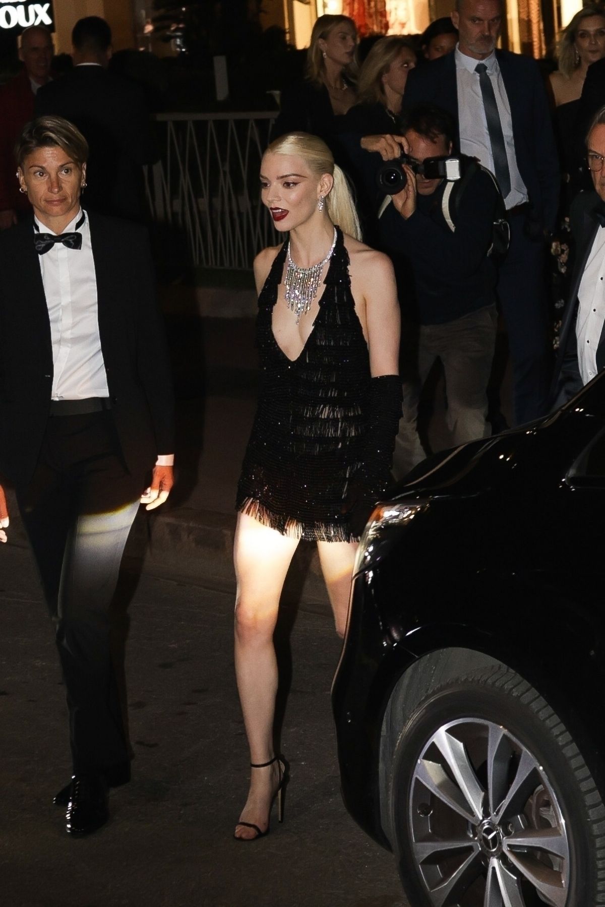 Anya Taylor-Joy Arrives at Furiosa: A Mad Max Saga Afterparty in Cannes