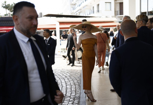 Anya Taylor-Joy Arrives at Hotel Martinez Opening 77th Cannes Film Festival 2