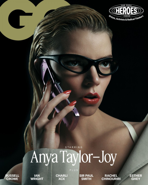 Anya Taylor-Joy for British GQ May 2024