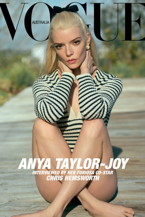 Anya Taylor-Joy for Vogue Australia June 2024