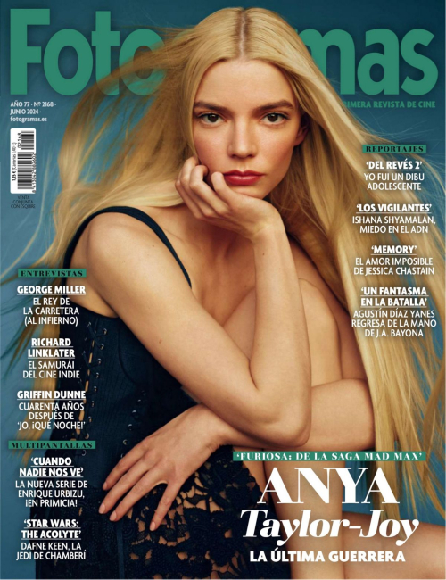 Anya Taylor-Joy in Fotogramas Magazine June 2024