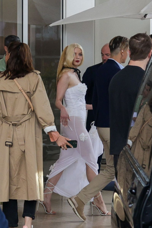 Anya Taylor-Joy Leaves Hotel Cannes 1