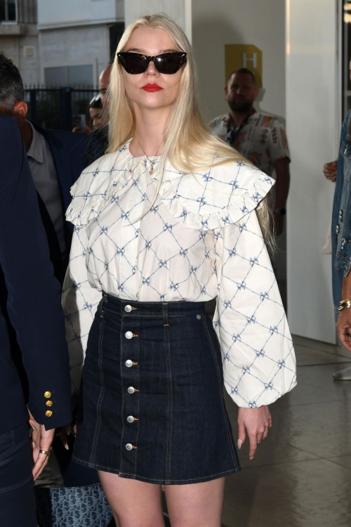 Anya Taylor-Joy Leaves Hotel Martinez Cannes 3