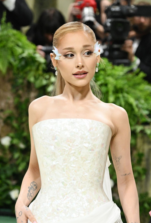 Ariana Grande at Met Gala Celebrating Sleeping Beauties in New York 2