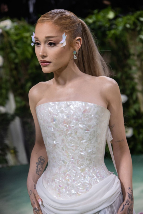 Ariana Grande at Met Gala Celebrating Sleeping Beauties in New York 3