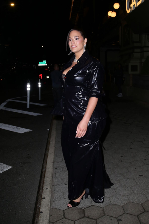 Ashley Graham Leaves King’s Trust Event at Casa Cipriani 2