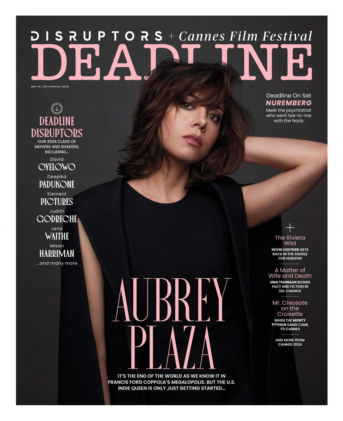 Aubrey Plaza Deadline Magazine May 2024