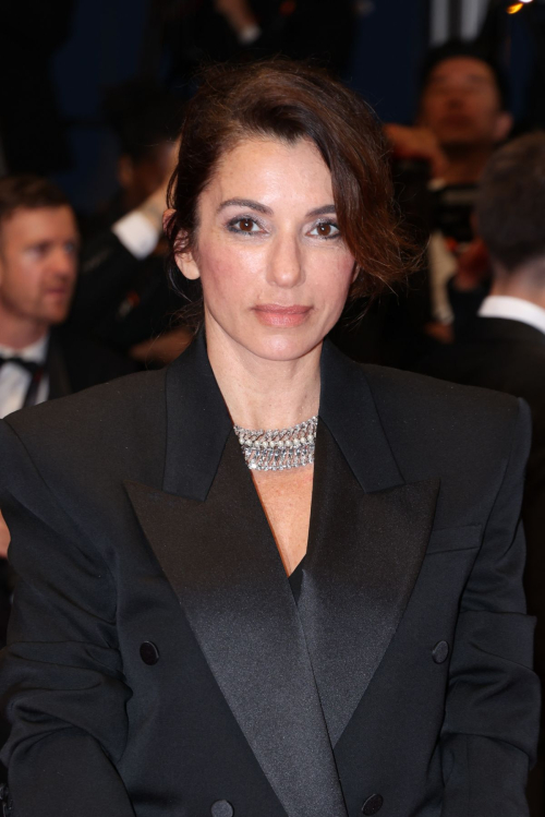 Aure Atika at The Shrouds Premiere at 77th Cannes Film Festival 2