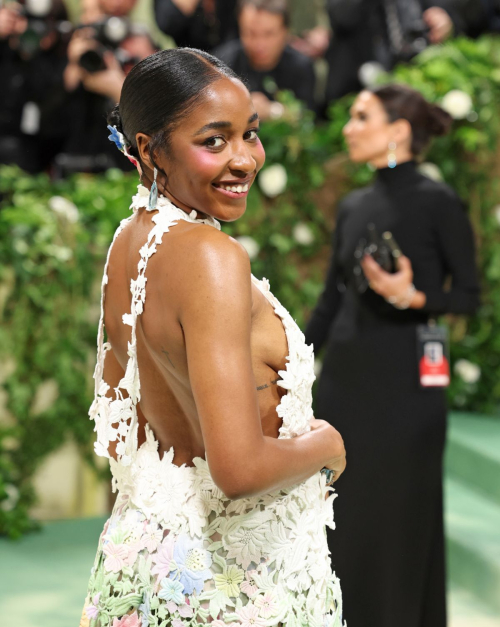 Ayo Edebiri at Met Gala Sleeping Beauties Celebration in New York 2