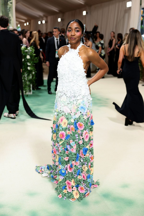 Ayo Edebiri at Met Gala Sleeping Beauties Celebration in New York 4