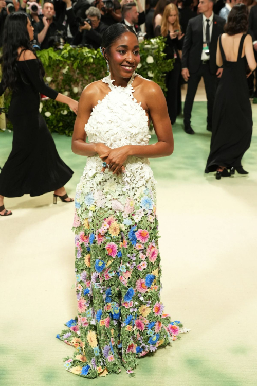 Ayo Edebiri at Met Gala Sleeping Beauties Celebration in New York 6