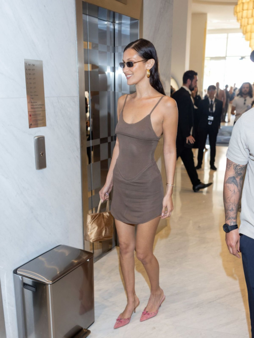 Bella Hadid Arrives at Hotel Martinez at 77th Cannes Film Festival 6