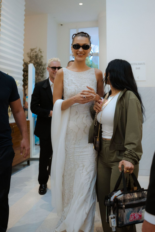 Bella Hadid at Hotel Martinez at 77th Cannes Film Festival 1