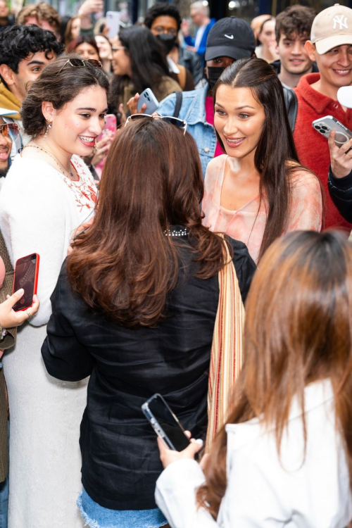 Bella Hadid at Orebella Popup in West Village New York 1