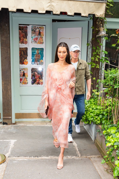 Bella Hadid at Orebella Popup in West Village New York 2