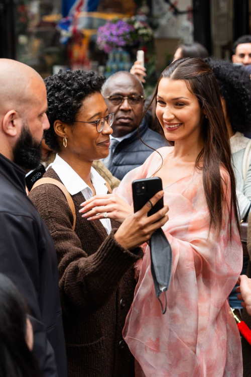 Bella Hadid at Orebella Popup in West Village New York 4