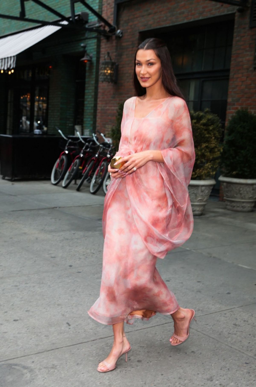 Bella Hadid Leaves Hotel in New York